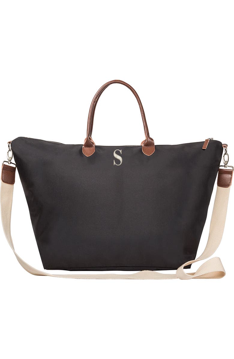 Cathy's Concepts Monogram Oversized Tote, Alternate, color,