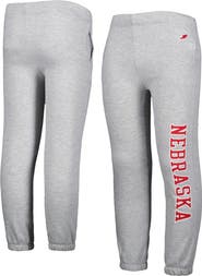 LEAGUE COLLEGIATE WEAR Youth League Collegiate Wear Heather Gray Nebraska Huskers Essential Pants