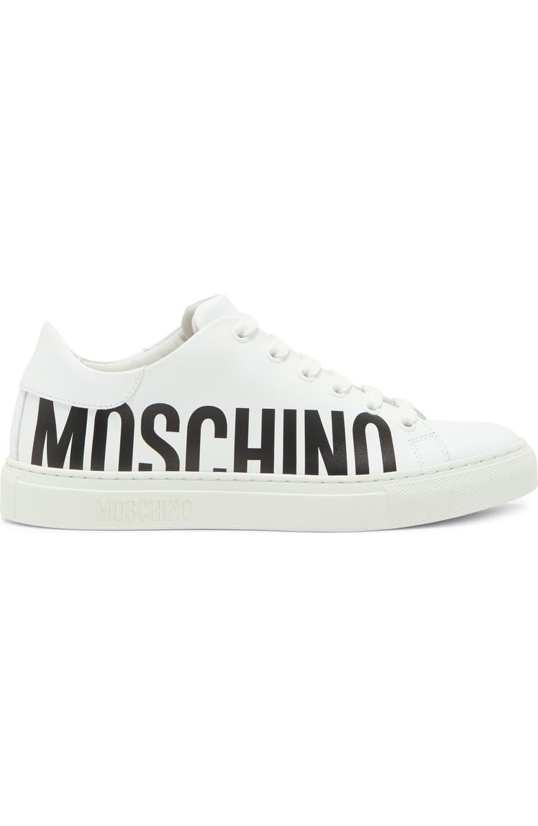 Moschino Logo Low Top Sneaker, Alternate, color,