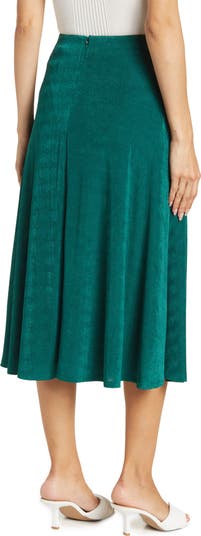 Side Slit Midi Skirt
