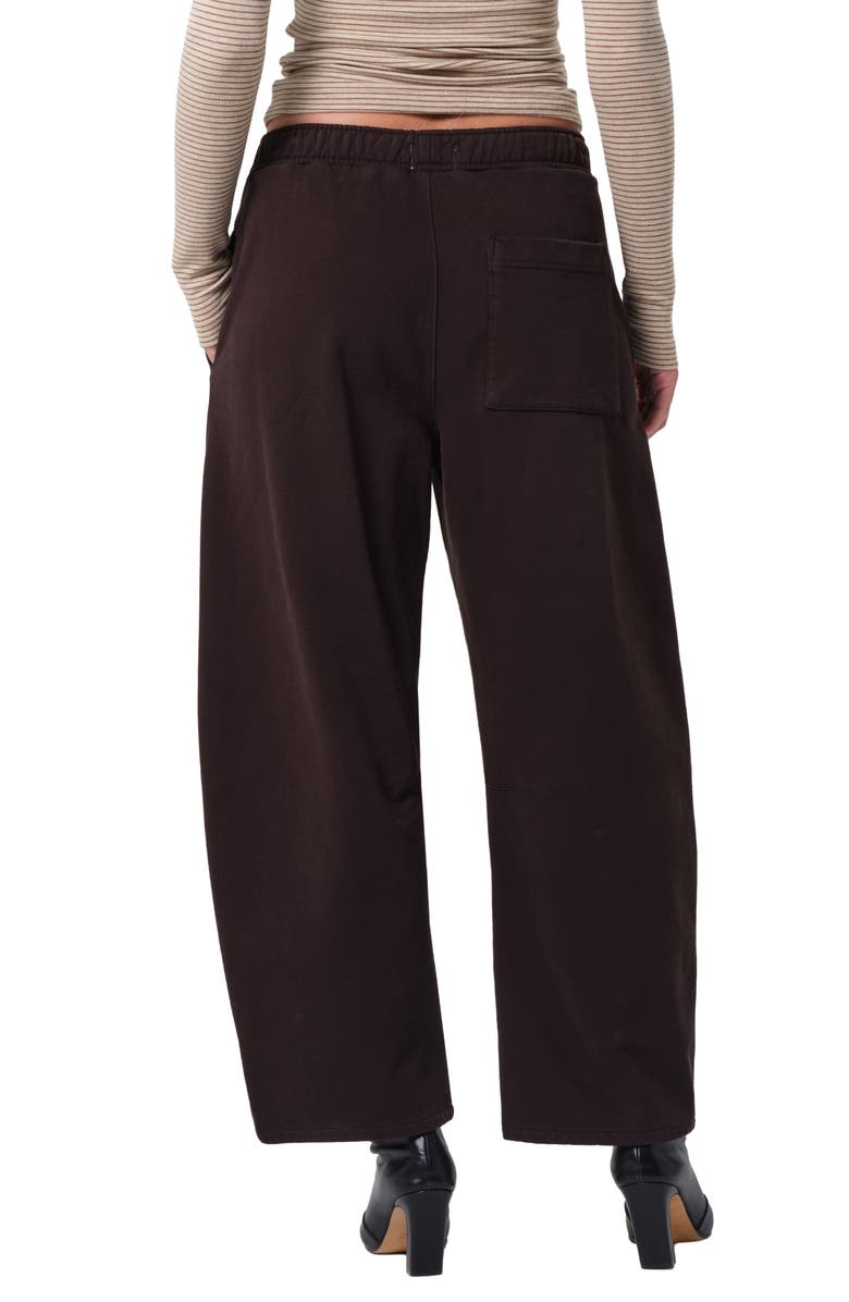 Citizens of Humanity Miro Cotton Fleece Sweatpants, Alternate, color, Chocolate