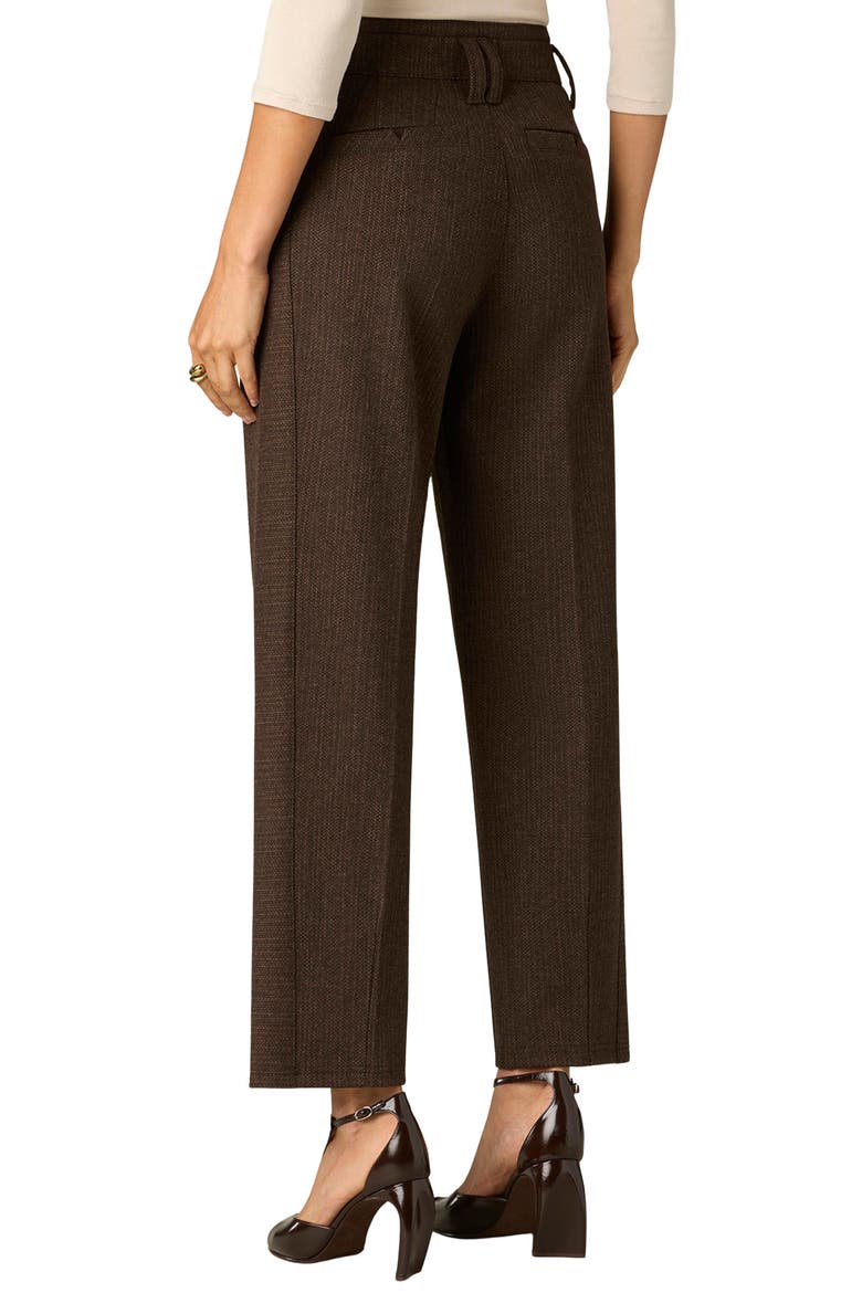 Teagan Skyrise Pants, Alternate, color, CHOCOLATE TRUFFLE