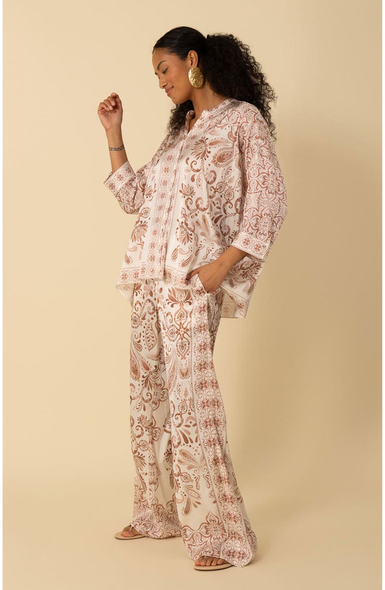 Halebob Frankie Charmeuse Pant, Alternate, color,