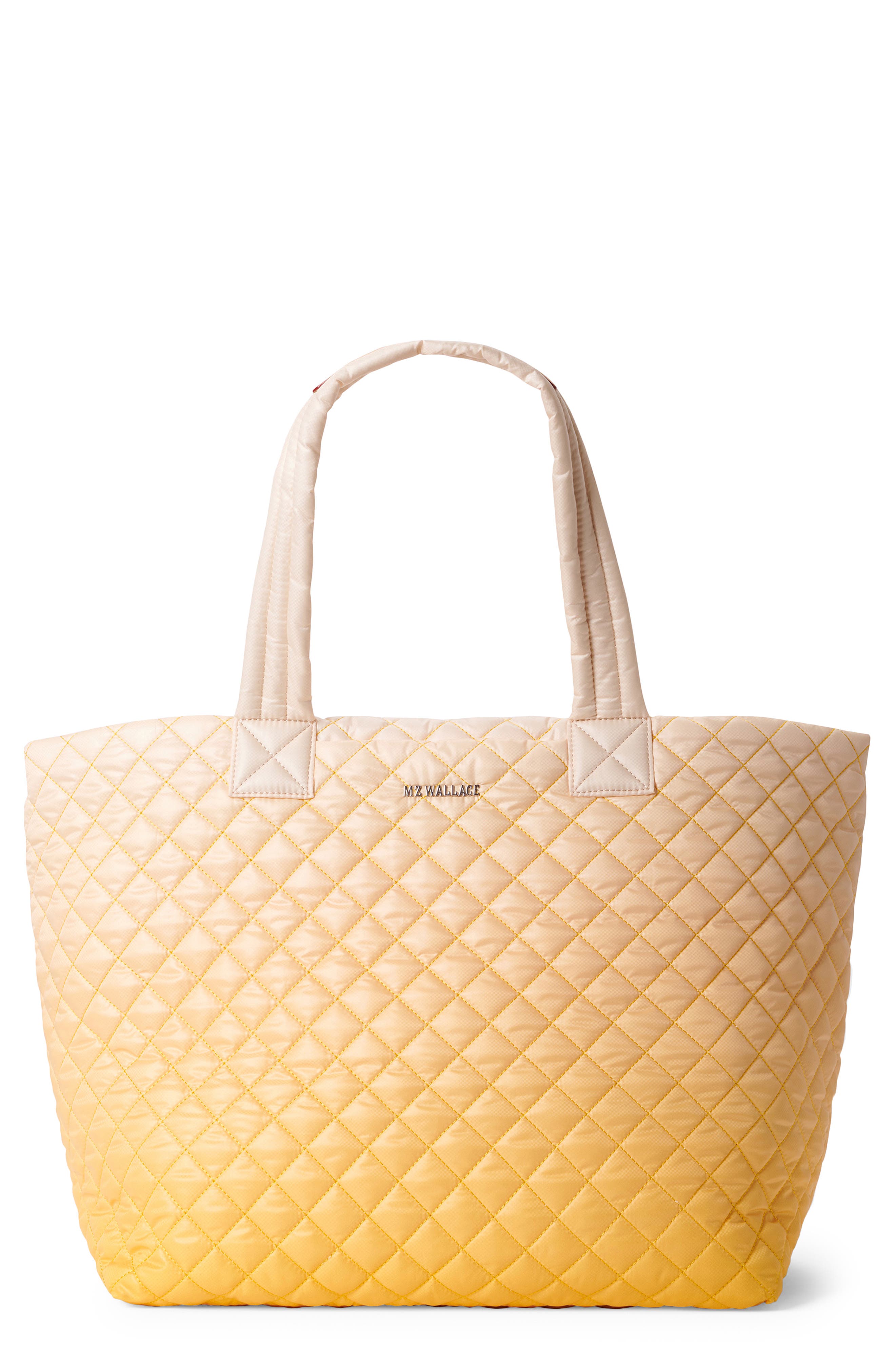 Large Metro Tote Deluxe, Main, color, SUNFLOWER OMBRE