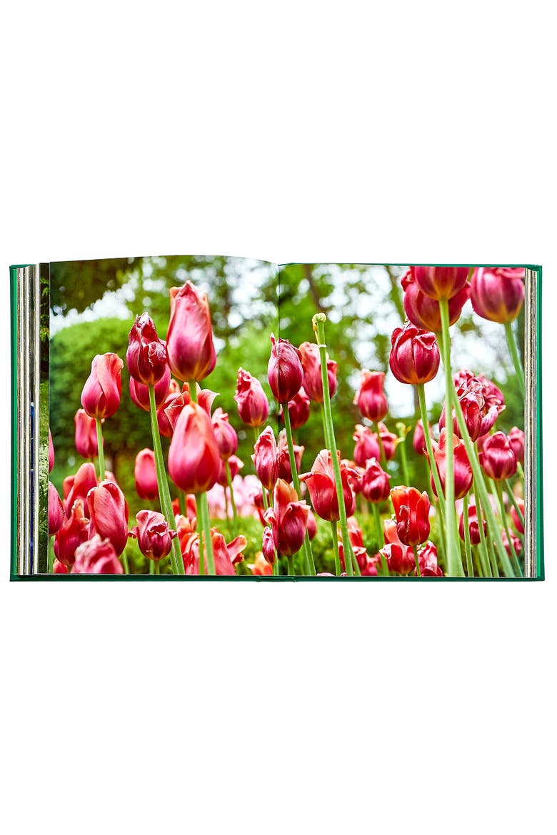 Bunny Williams Life in the Garden Leather Coffee Table Book, Alternate, color, Emerald