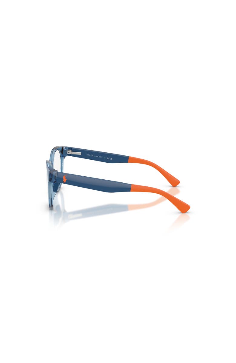 Polo Ralph Lauren 47mm Phantos optical glasses, Alternate, color, Blue