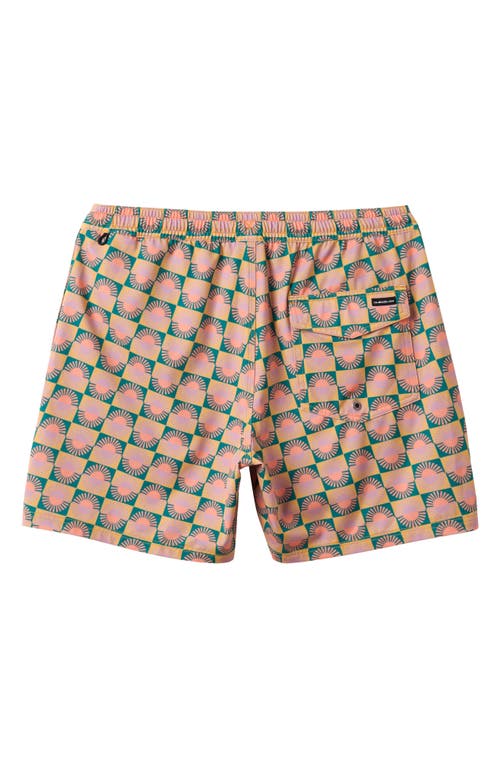Quiksilver Surfsilk Mix Swim Trunks In Multi