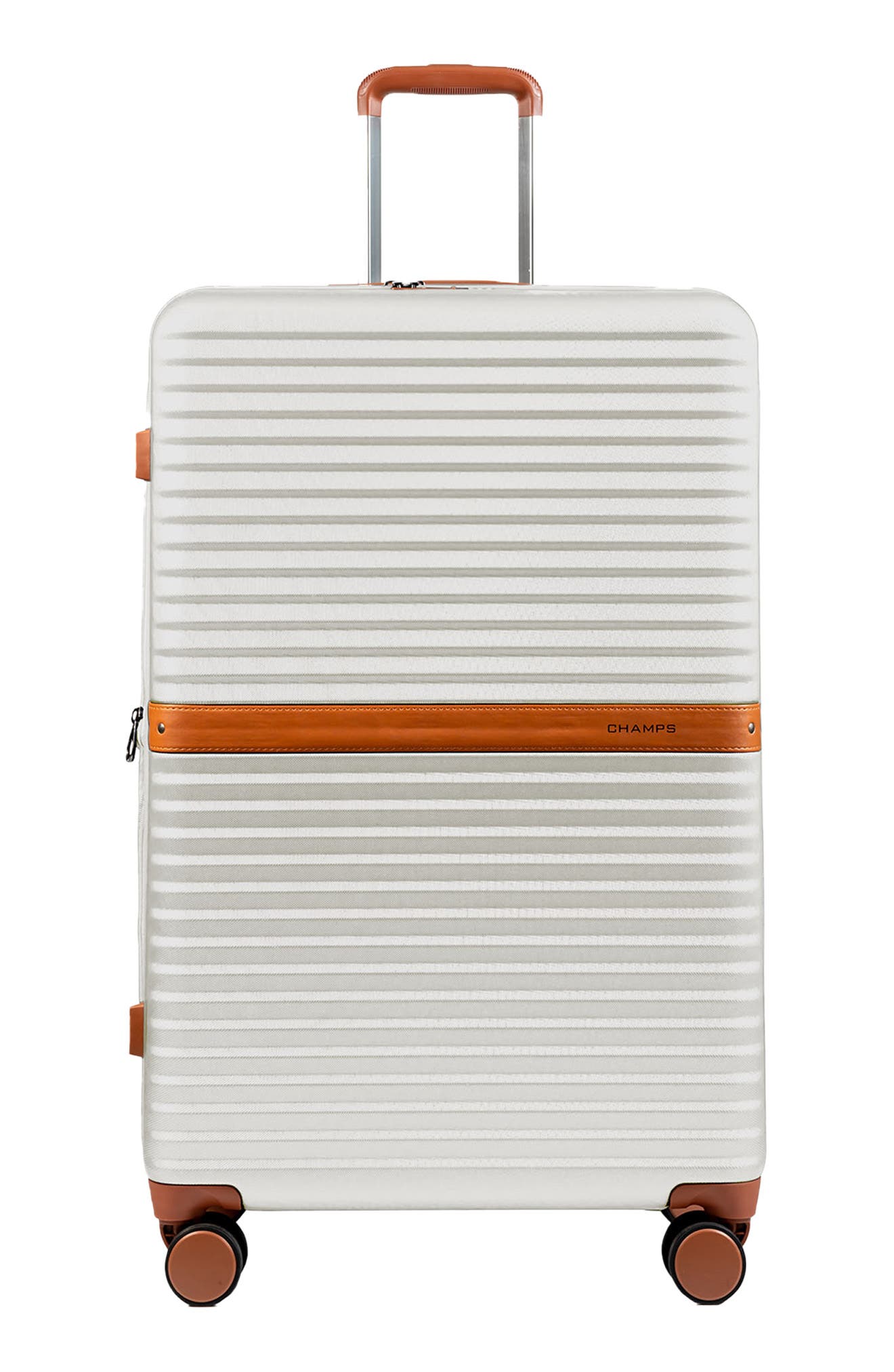 CHAMPS Vintage II 28-Inch Hardside Spinner Packing Case, Main, color, Ivory