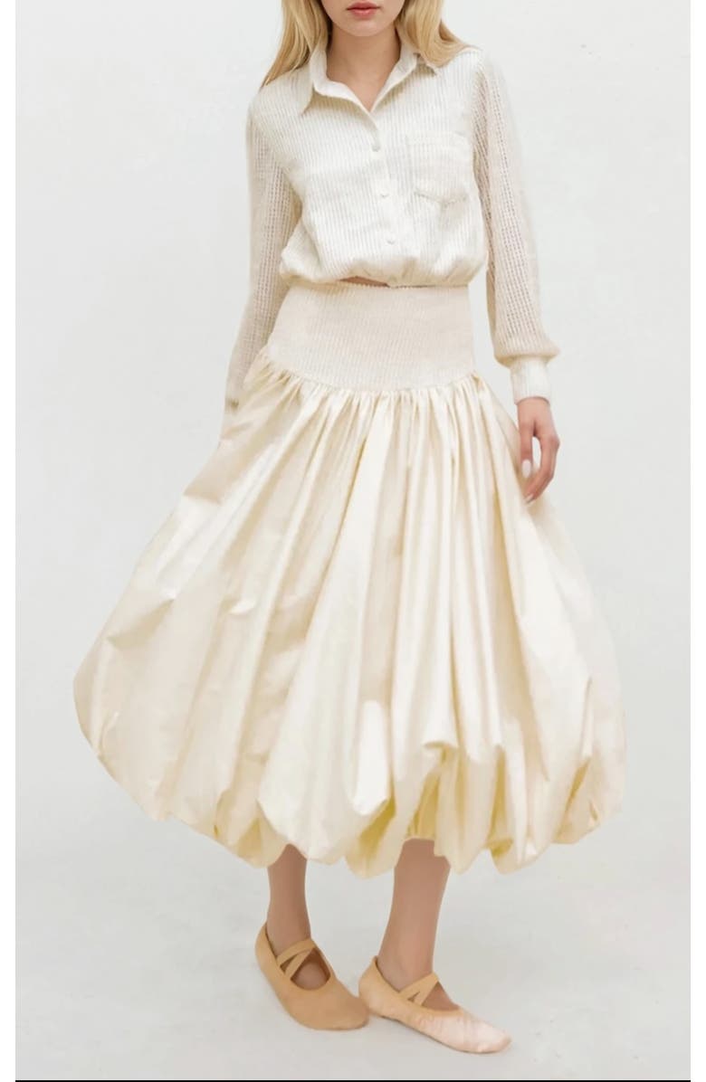 Elexiay Kemi Skirt, Main, color, Oatmeal