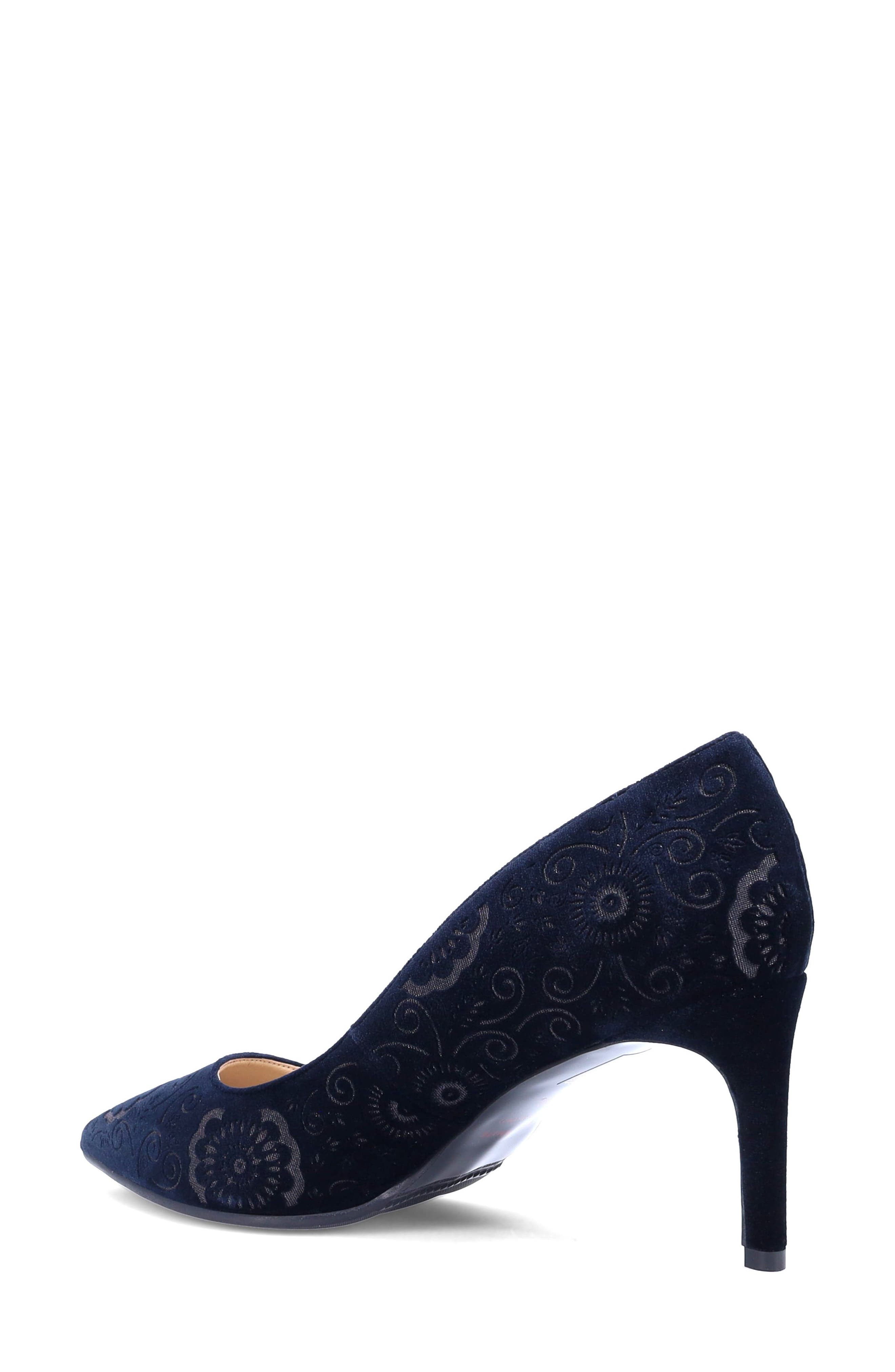 Ron White x Devil Wears Prada Pointed Toe Pump, Alternate, color, French Navy