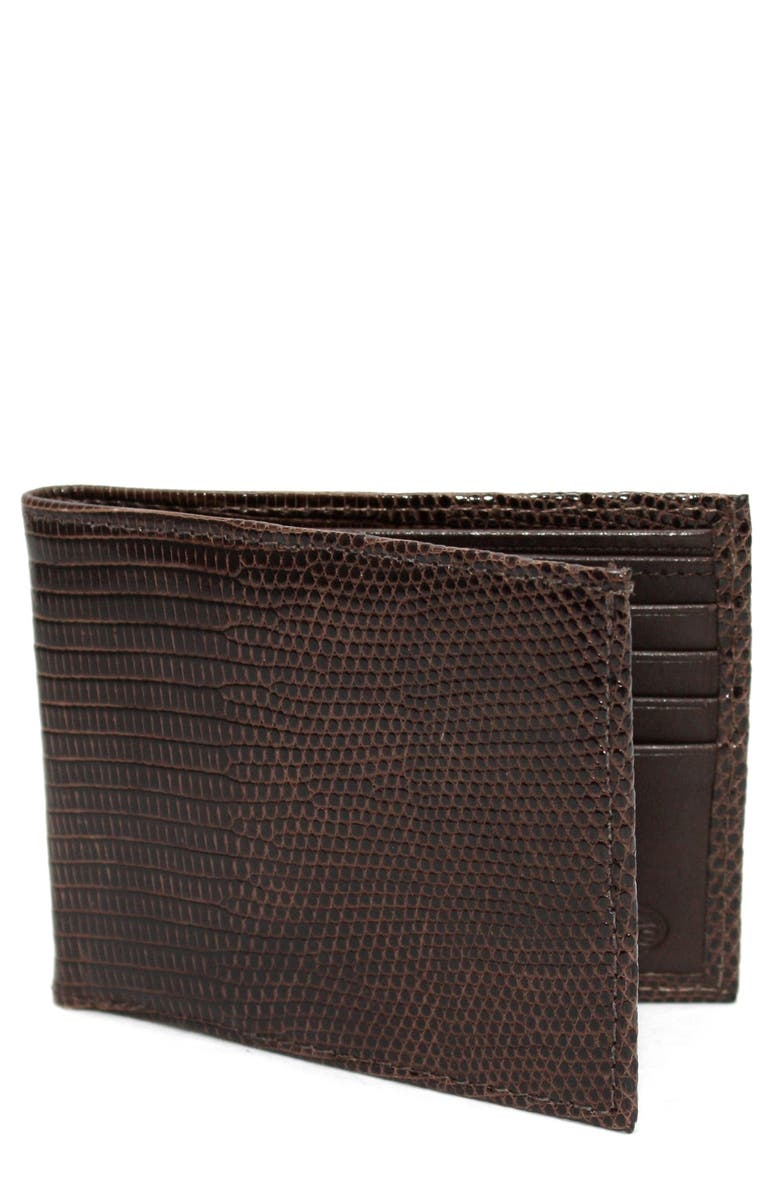 Torino Genuine Lizard Wallet, Alternate, color, 