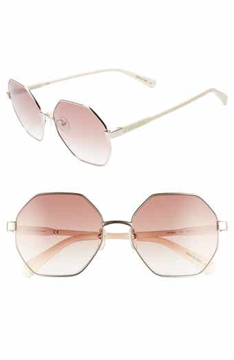 Longchamp Le Pliage 57mm Gradient Octagonal Sunglasses