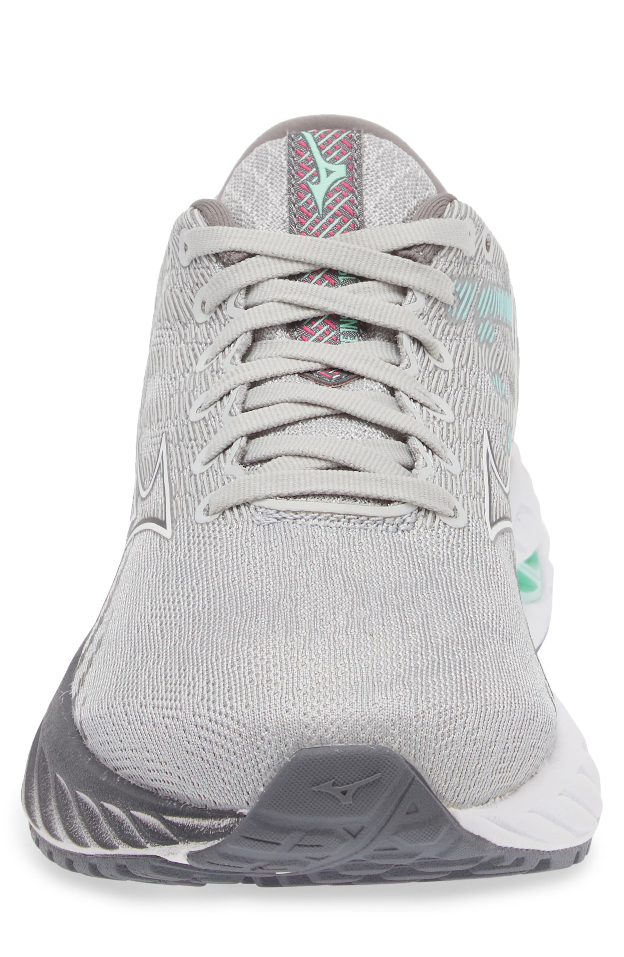 Mizuno Wave Inspire 19 Sneaker, Alternate, color, Harbor Mist-White