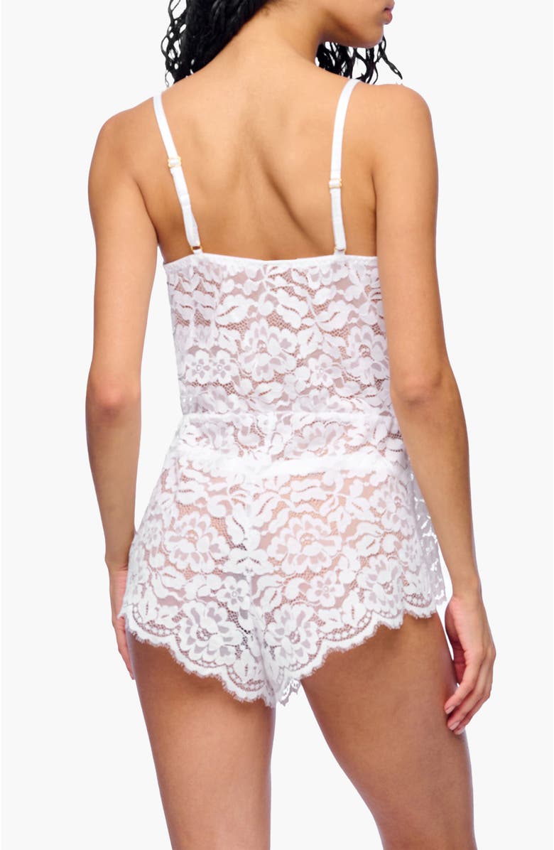 Cosabella Magnolia Teddy, Alternate, color, White