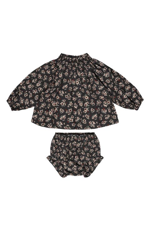Quincy Floral T-Shirt & Bloomers Set (Baby)