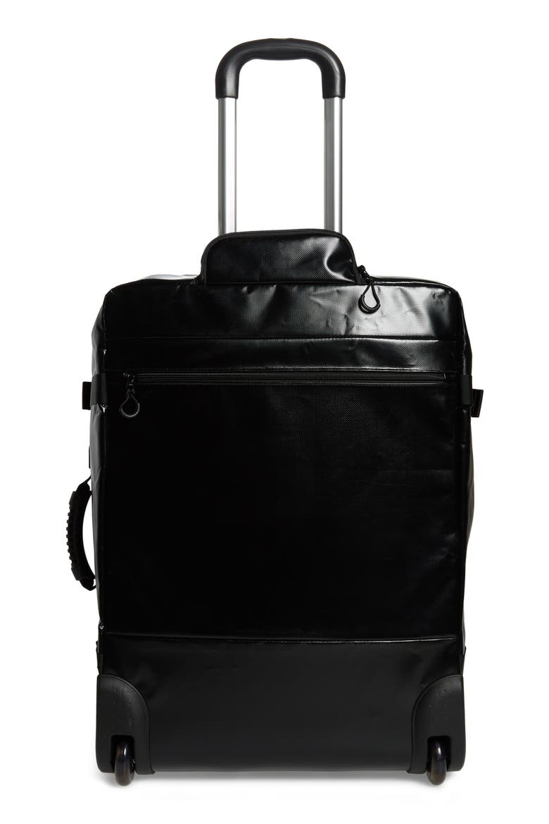 Tarpaulin 25-Inch Suitcase, Alternate, color, BLACK