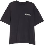 Balenciaga Masking Tape Logo Dry Jersey T-Shirt