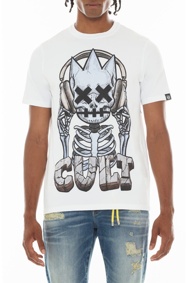 Evolution Shimuchan Graphic T-Shirt, Main, color, WHITE