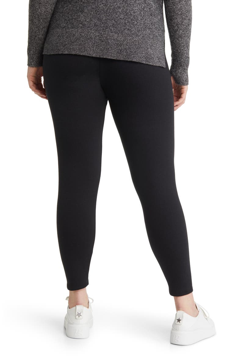 High Waist Ankle Leggings, Alternate, color, BLACK