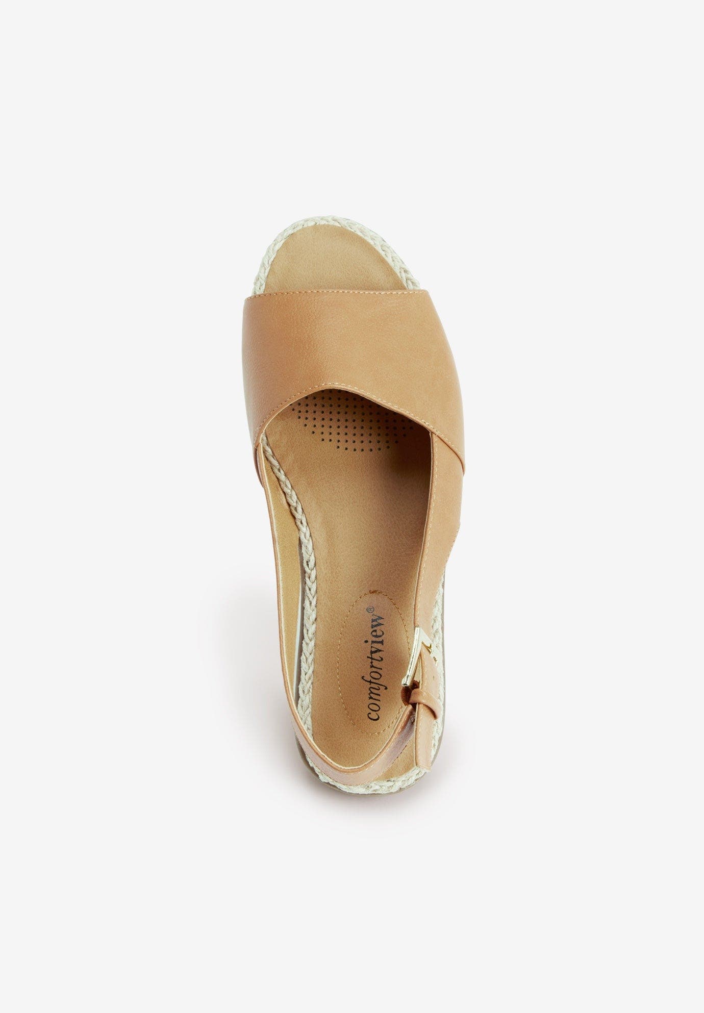 The Adele Sling Sandal, Alternate, color, SUNTAN