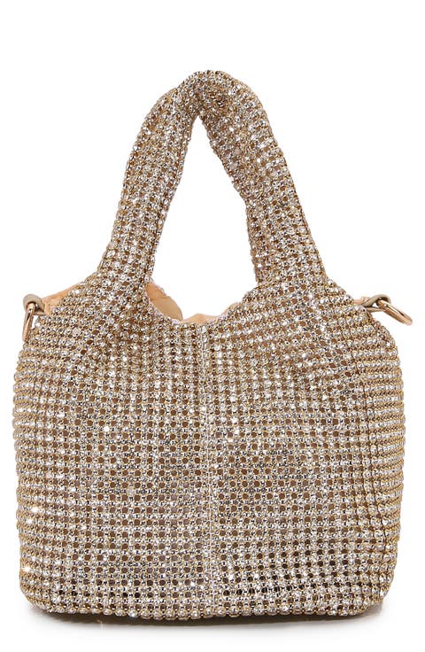 Crystal Bucket Bag