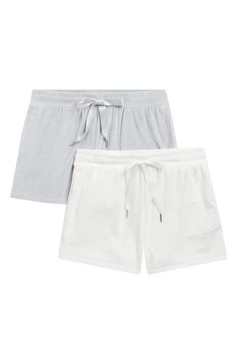 Assorted 2-Pack Velour Pajama Shorts