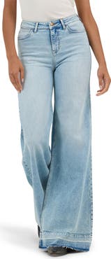 Wrangler Release Hem Wide Leg Jeans