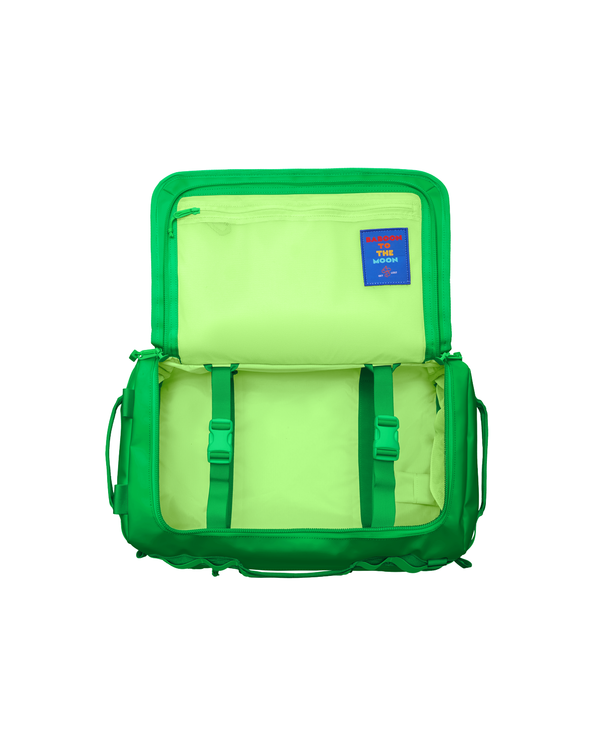Baboon to the Moon New Go-Bag Duffle Mini 32L, Alternate, color, Green