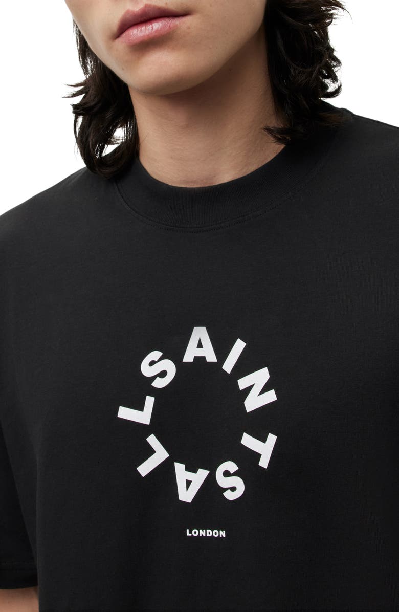 AllSaints Tierra Logo Graphic T-Shirt, Alternate, color, 