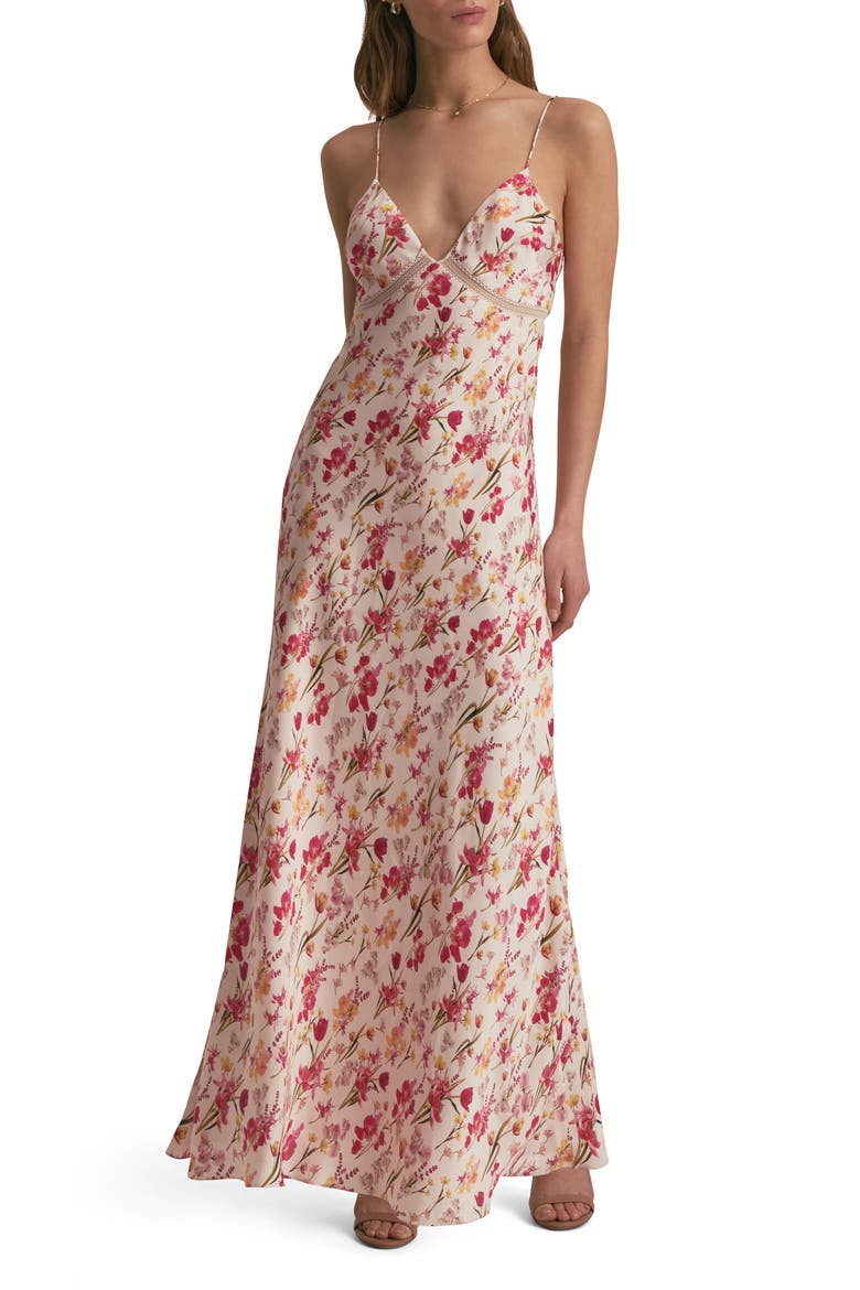 Blackberry Slipdress, Main, color, SUMMER BOUQUET