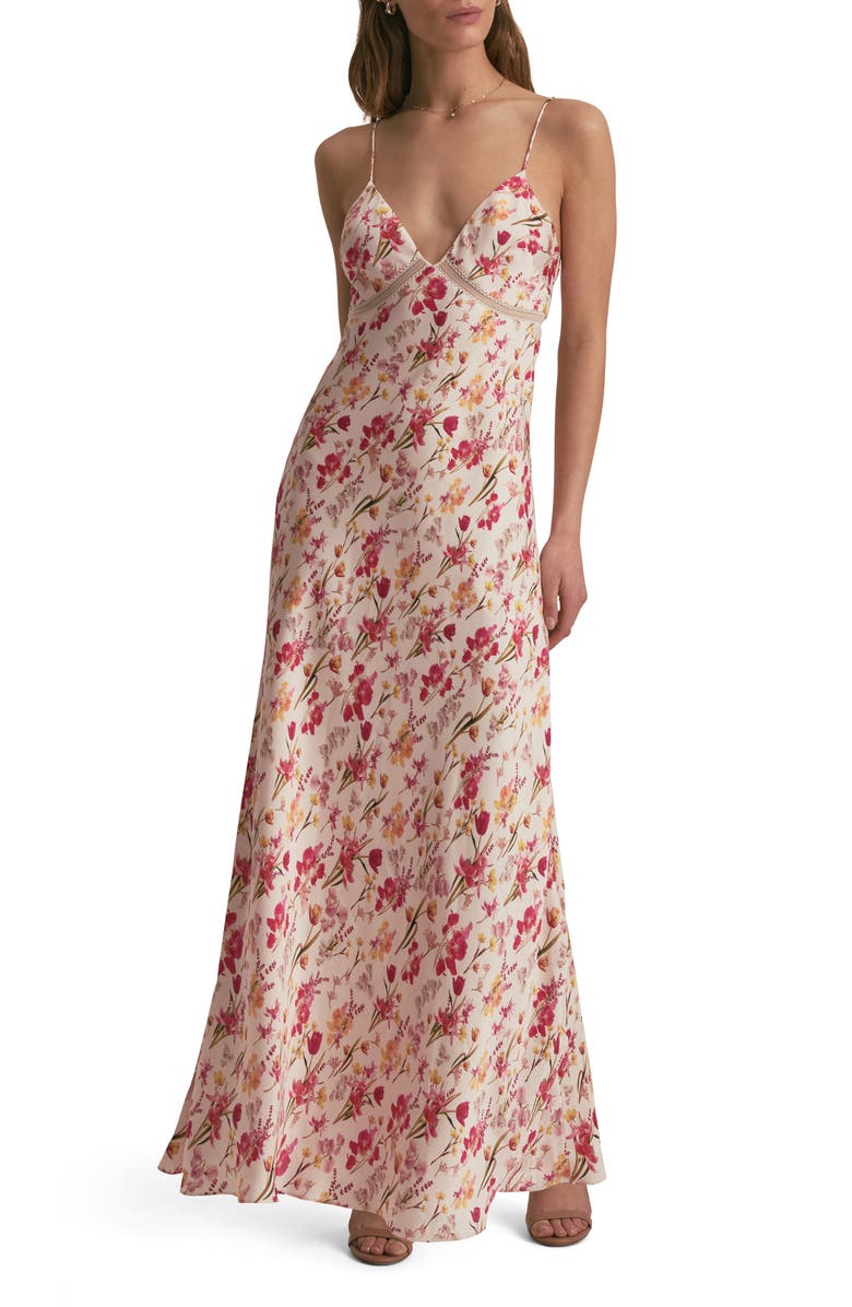 Favorite Daughter Blackberry Slipdress, Main, color, Summer Bouquet