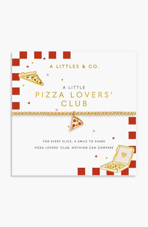 A Little Vibes 'Pizza Lovers' Club' Bracelet