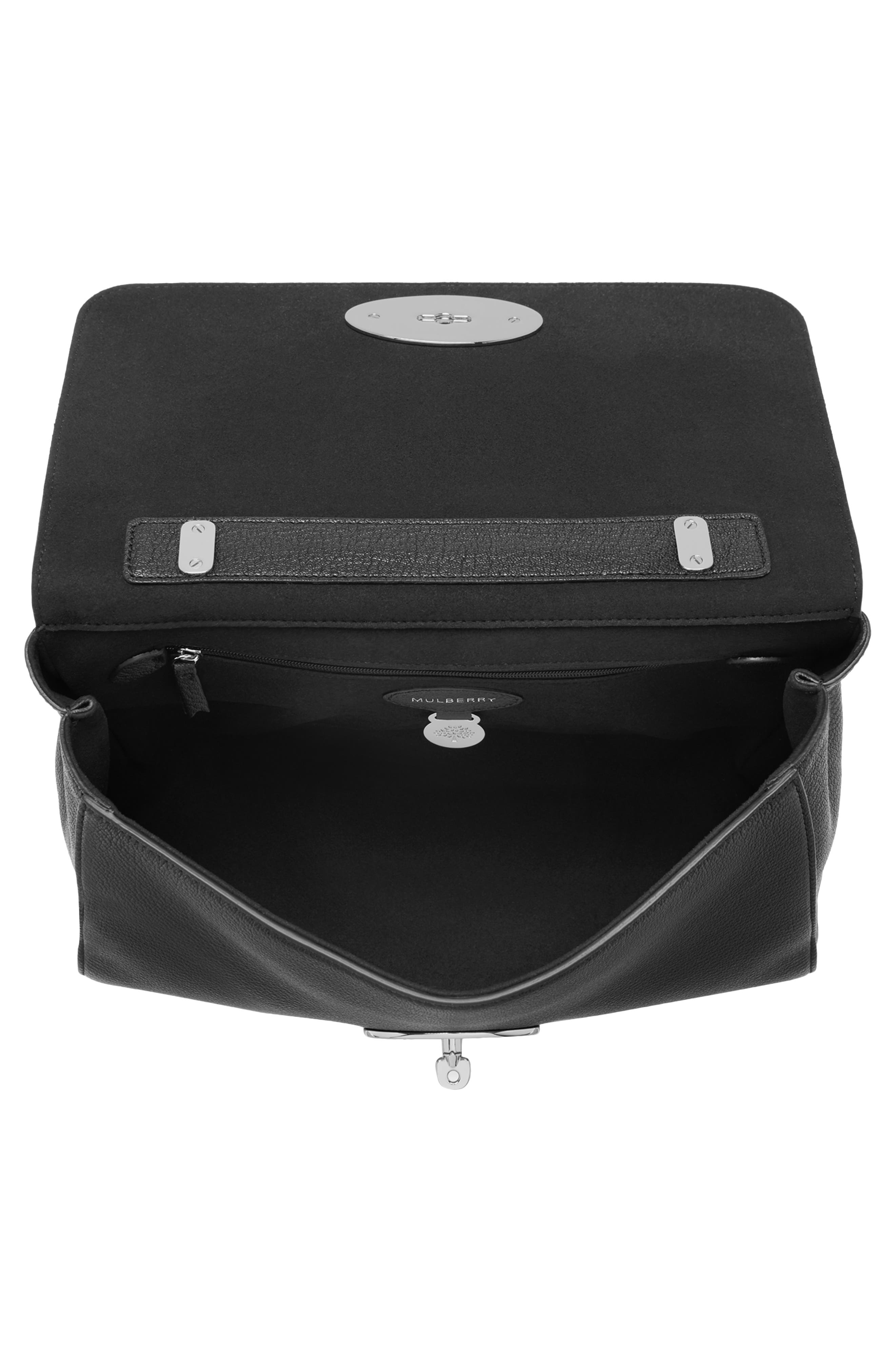 Mulberry Medium Lily Leather Shoulder Bag, Alternate, color, 