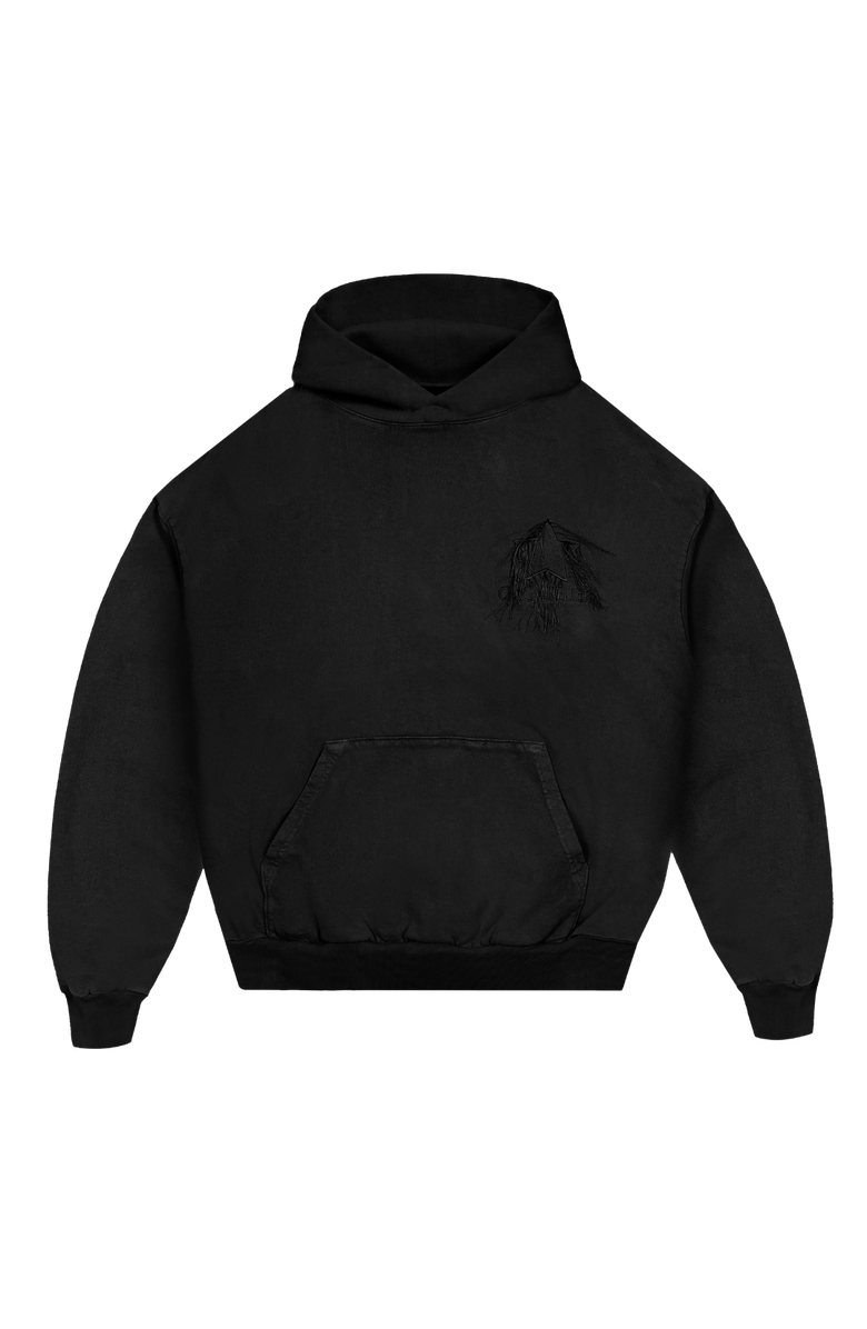 Cross Colours Starmaker Pullover Hoodie, Main, color, Black