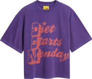 DIET STARTS MONDAY Star Graphic T-Shirt