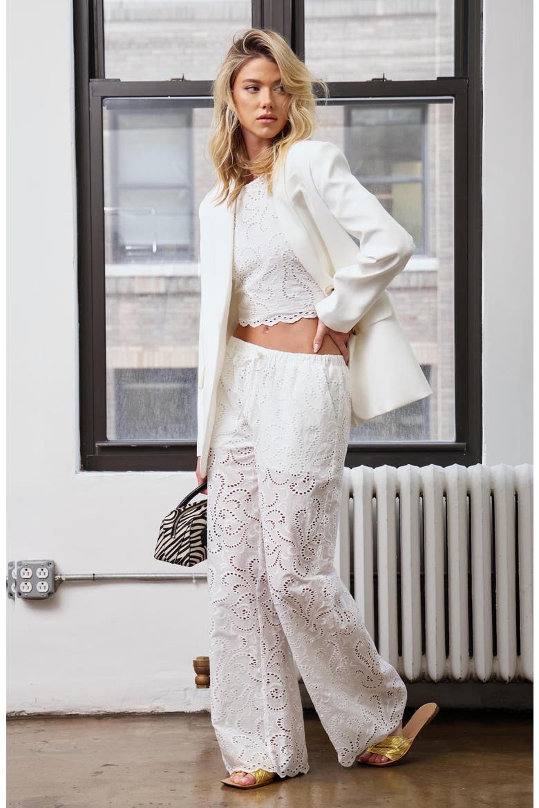 Lysander Pant, Alternate, color, White Eyelet