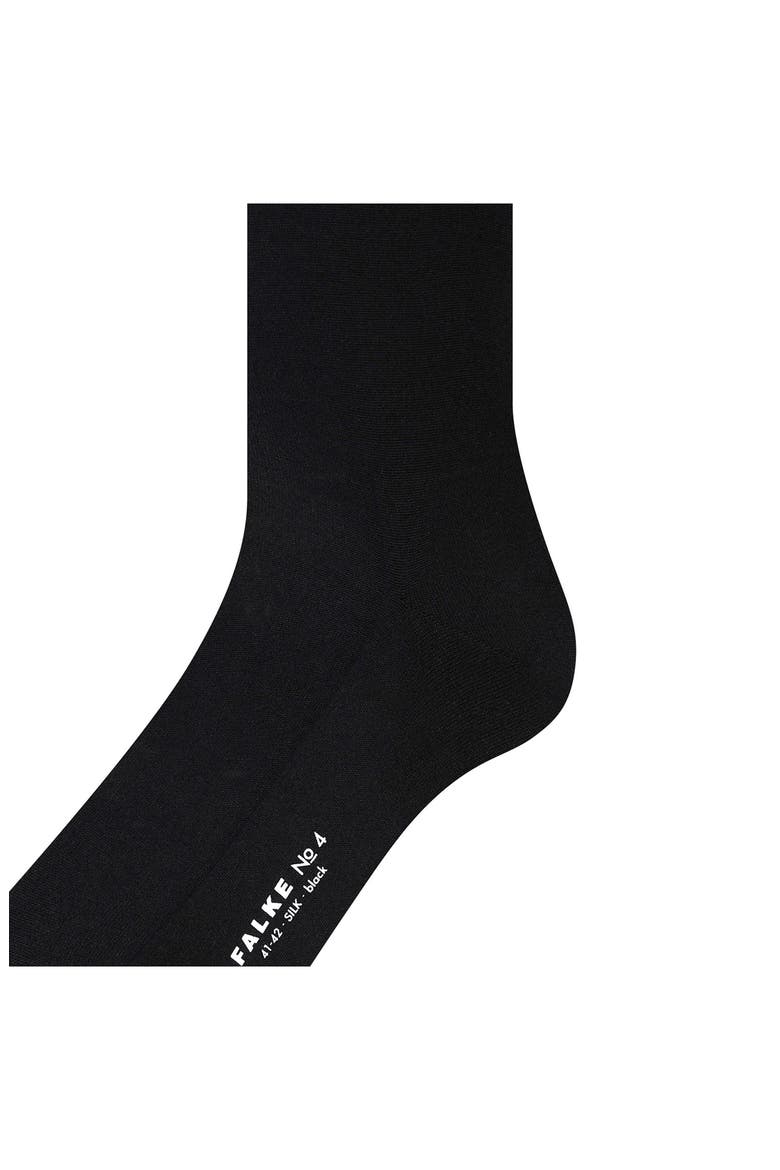 Silk Blend Knee High Socks, Alternate, color, BLACK