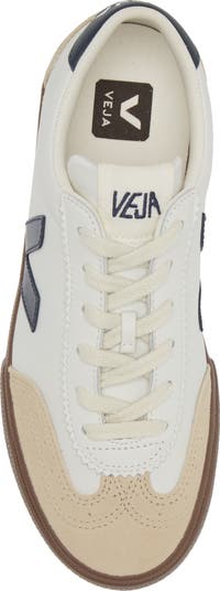 【送料&関税込】Veja Volley O.t. Sneakers In White Leather veja-sneakers-volley-organic-