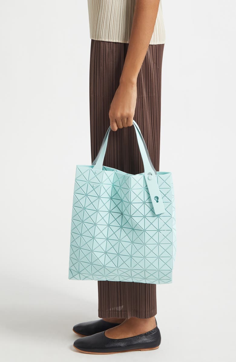 Bao Bao Issey Miyake Small Prism Tote, Alternate, color, Mint Green