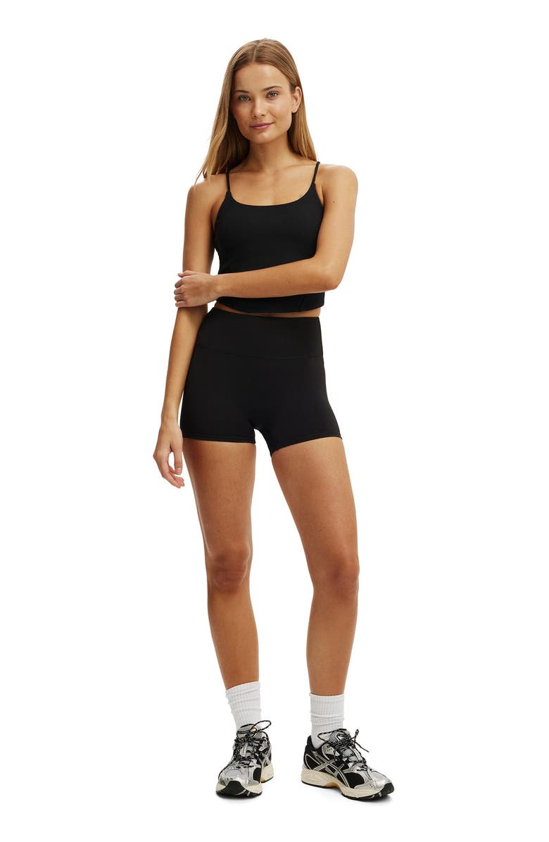 COTTON ON BODY Women's Active Ultra Move Shortie Short, Alternate, color, Black