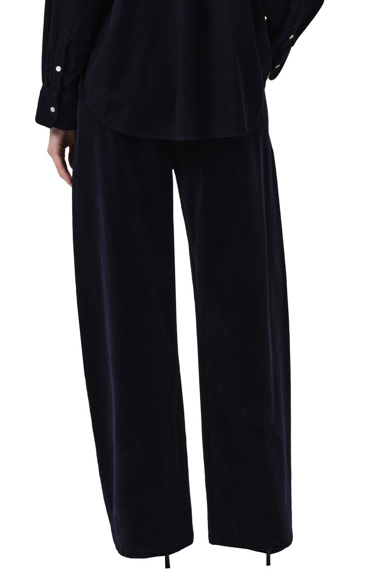 Aurora Pull-On Stretch Cotton Pants, Alternate, color, TRUE NAVY