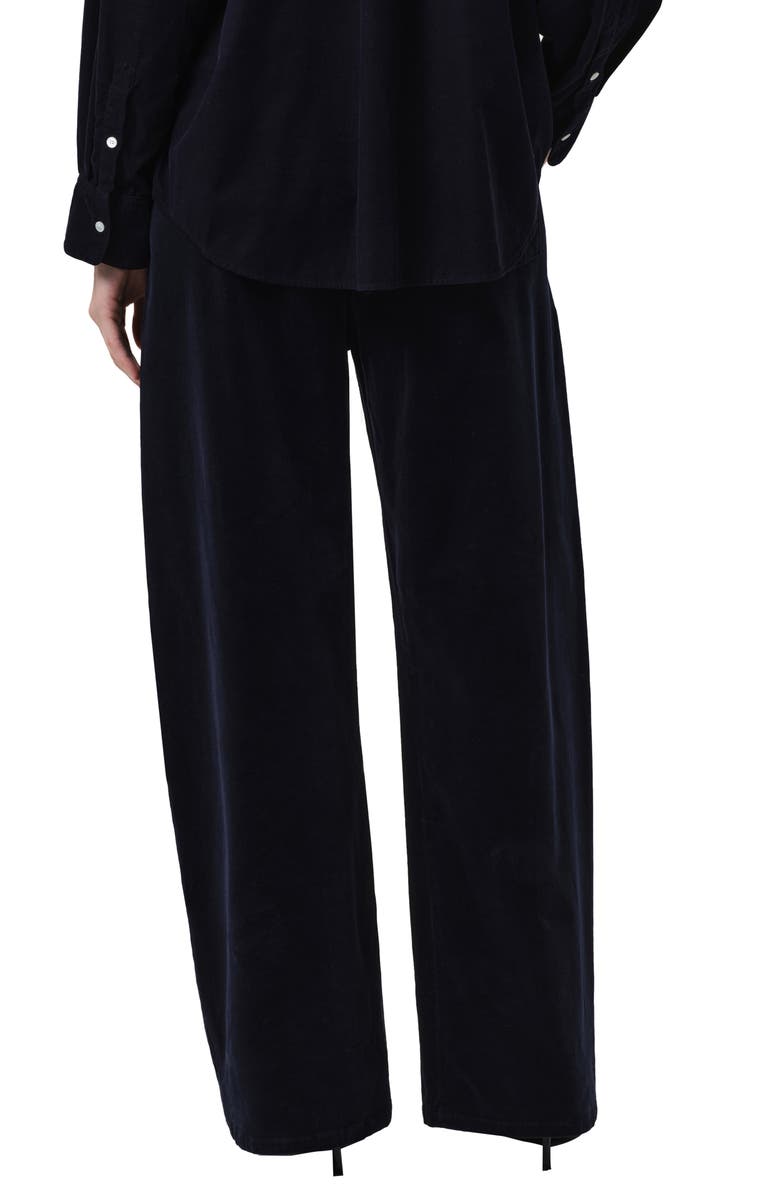 Citizens of Humanity Aurora Pull-On Stretch Cotton Pants, Alternate, color, True Navy
