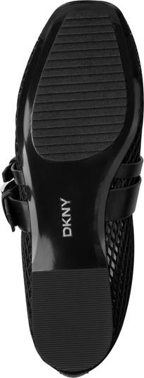 Dade Buckle Strap Mesh Ballet Flat