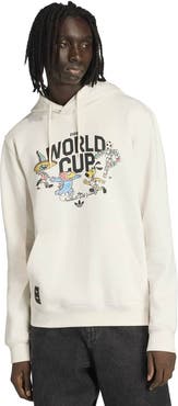 adidas Men's adidas  White FIFA World Cup Historic Mascot Hoodie
