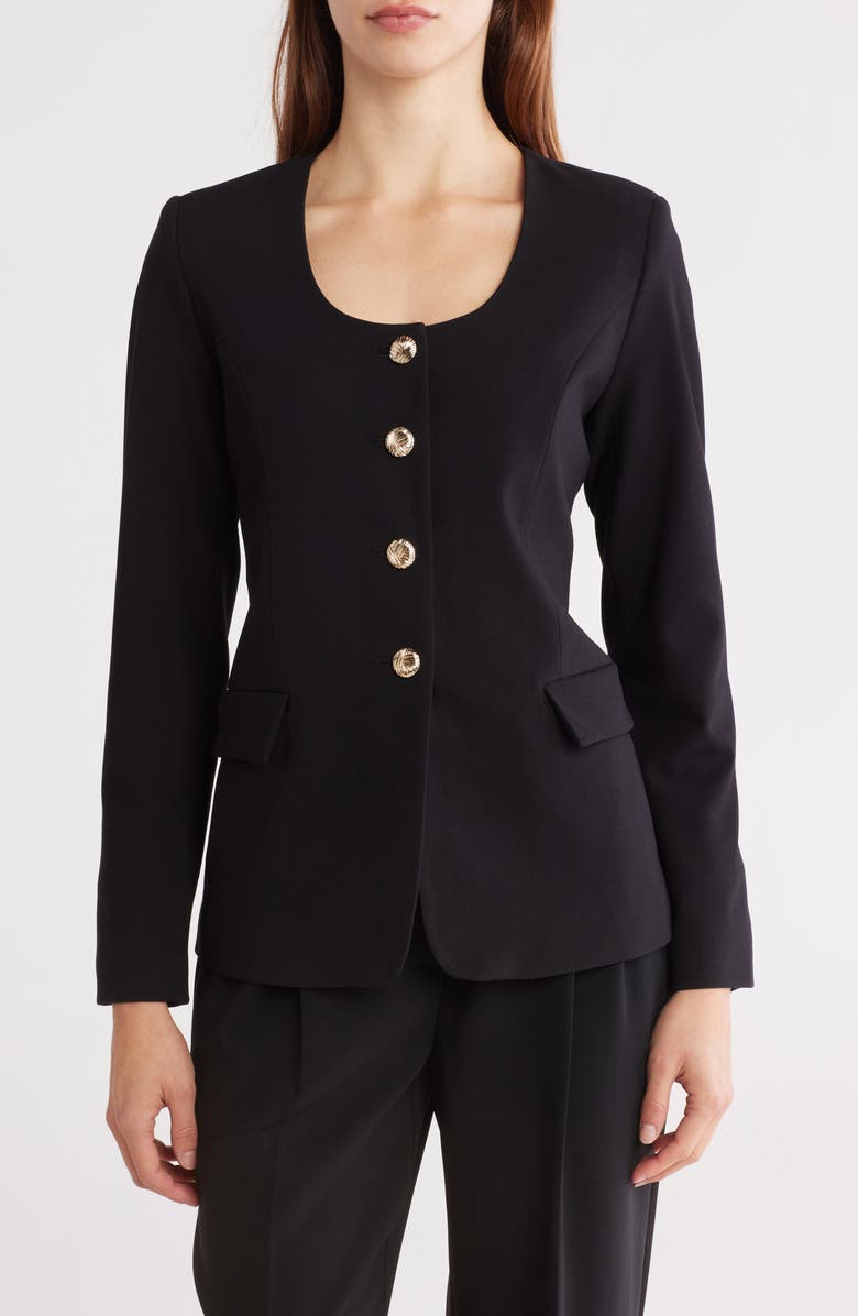 JASON WU Button Front Blazer, Main, color,