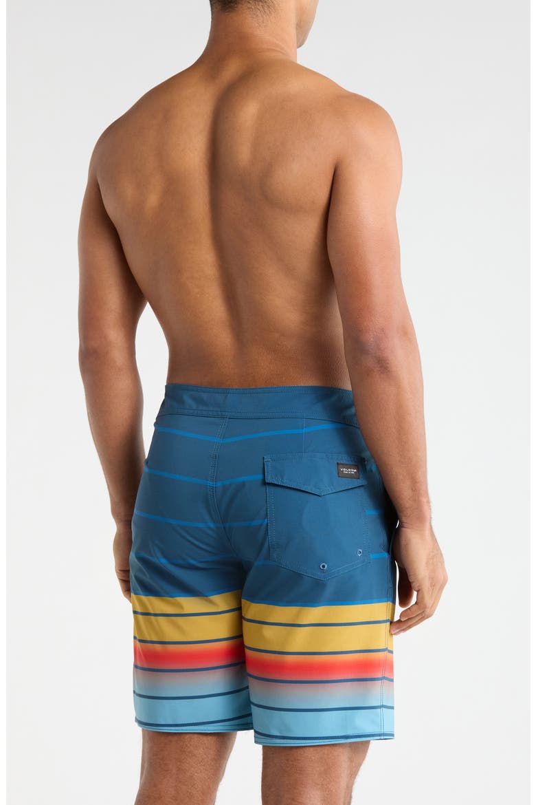 Quarta Fade Mod 19 Swim Shorts, Alternate, color, DEEP BLUE