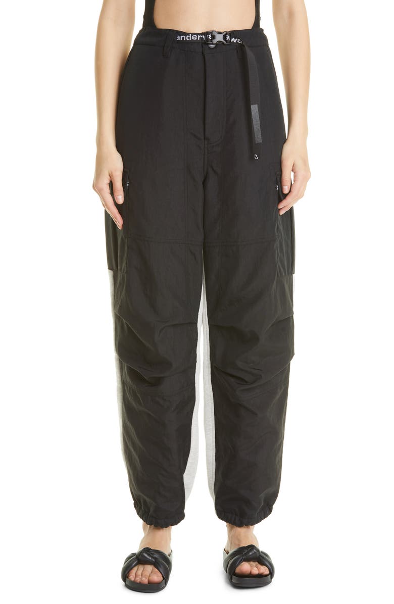 Alexander Wang Hybrid Cargo Pants, Main, color, 