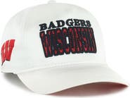 '47 Women's '47 White Wisconsin Badgers Outspoken Hitch Adjustable Hat