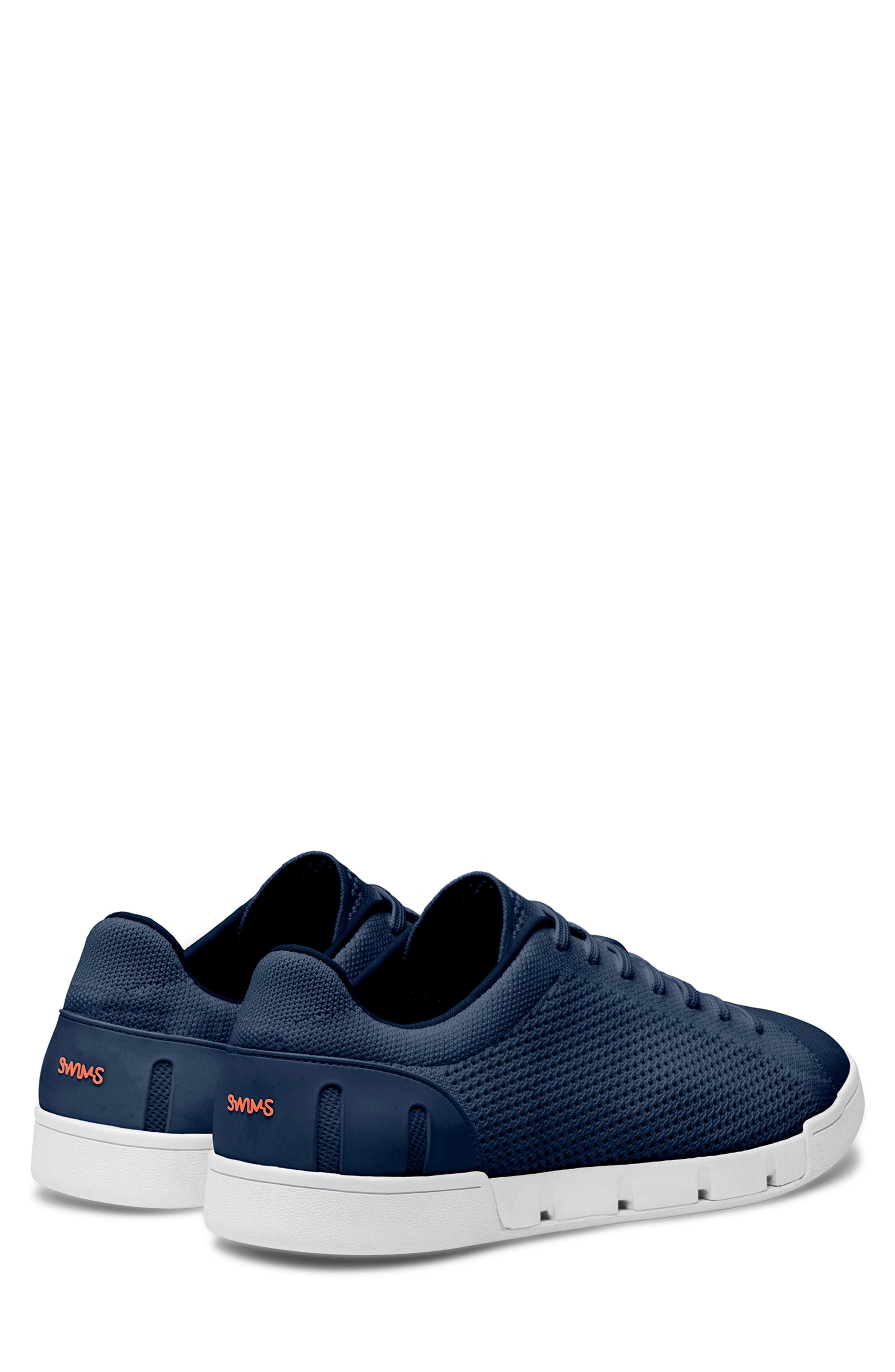 Breeze Tennis Knit Sneaker, Alternate, color, NAVY