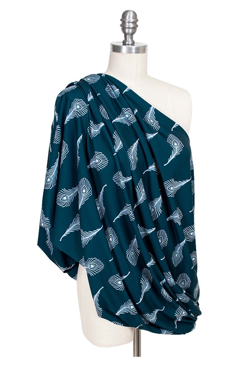Bébé au Lait Montauk & Mayura Set of 2 Jersey Nursing Cover Scarves, Alternate, color,